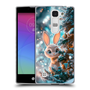 Силиконовый чехол на LG Spirit с принтом Новый год Силиконовый чехол на LG Spirit с принтом Новый год