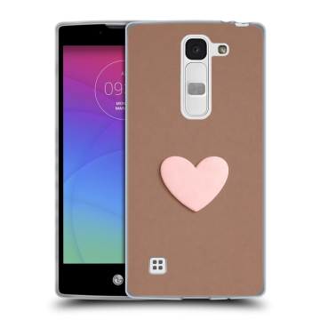 Силиконовый чехол на LG Spirit с принтом женский