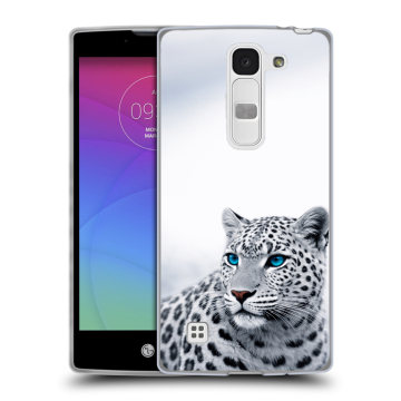 Силиконовый чехол на LG Spirit с принтом женский