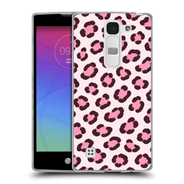 Силиконовый чехол на LG Spirit с принтом для девочек