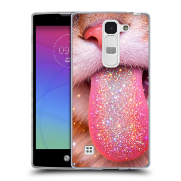 Силиконовый чехол на LG Spirit с принтом для девочек