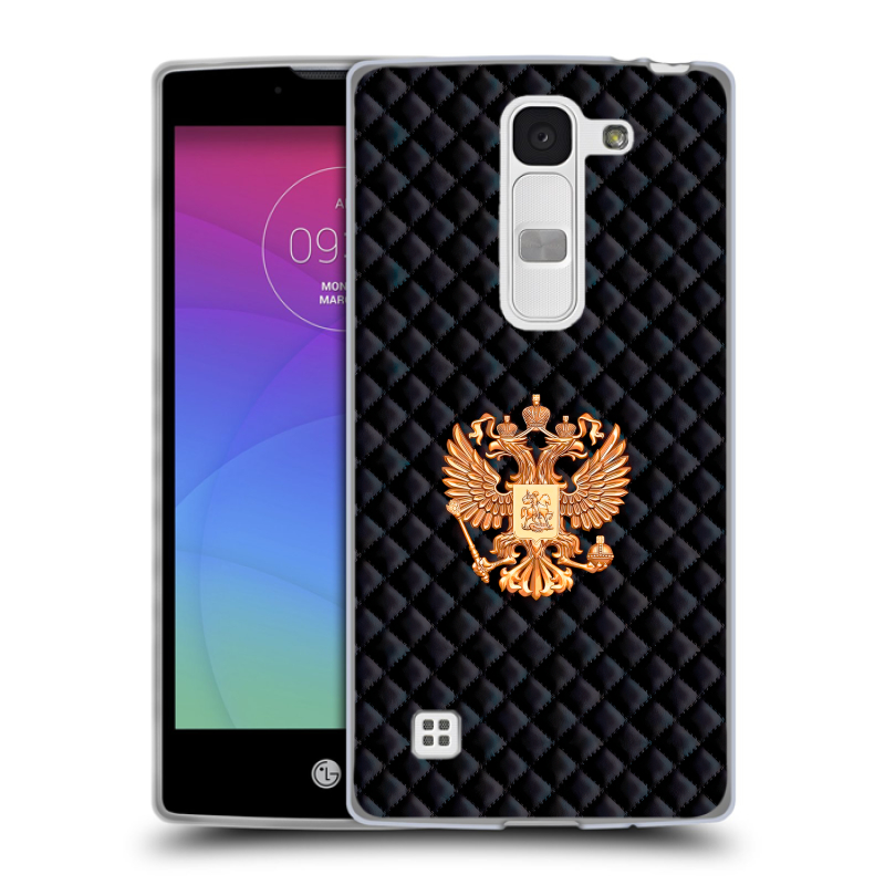 Силиконовый чехол на LG Spirit с принтом Герб России принт Силиконовый чехол на LG Spirit с принтом Герб России принт