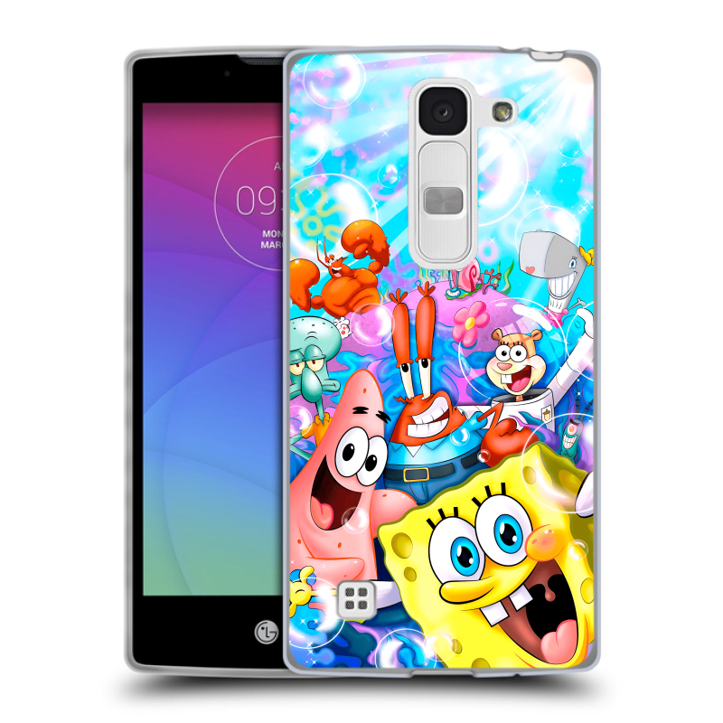 Силиконовый чехол на LG Spirit с принтом спанчбоб спанч боб Силиконовый чехол на LG Spirit с принтом спанчбоб спанч боб