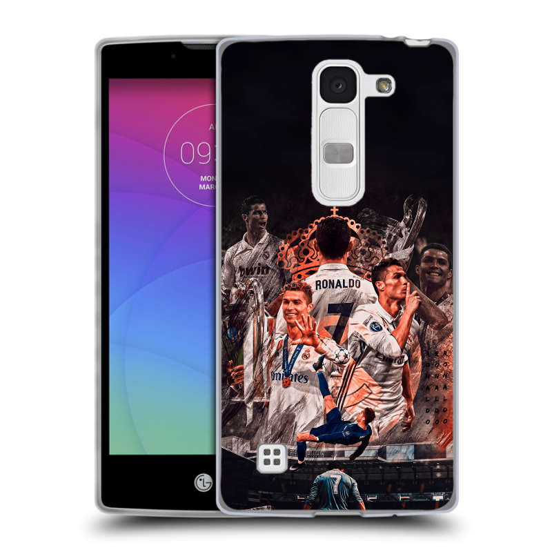 Силиконовый чехол на LG Spirit с принтом Реал Роналдо Real Ronaldo Силиконовый чехол на LG Spirit с принтом Реал Роналдо Real Ronaldo
