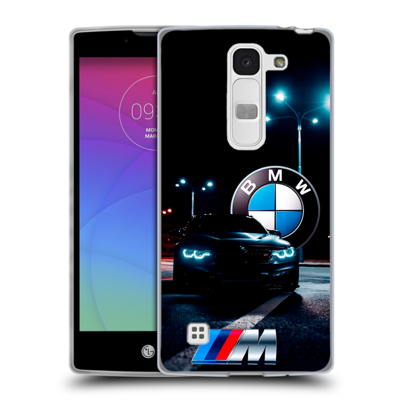 Силиконовый чехол на LG Spirit с принтом БМВ BMW Силиконовый чехол на LG Spirit с принтом БМВ BMW