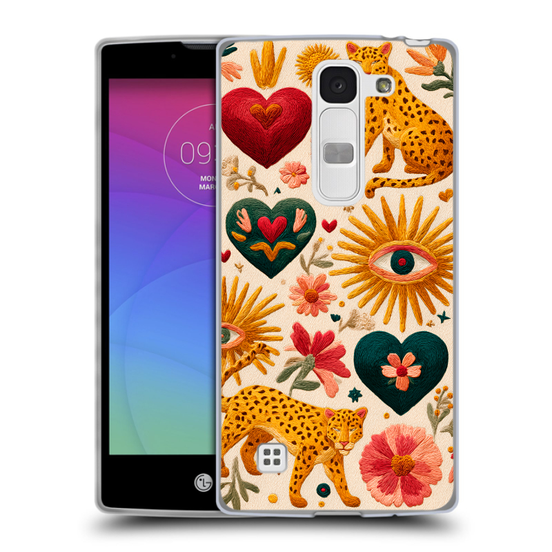 Силиконовый чехол на LG Spirit с принтом Модный принт Силиконовый чехол на LG Spirit с принтом Модный принт