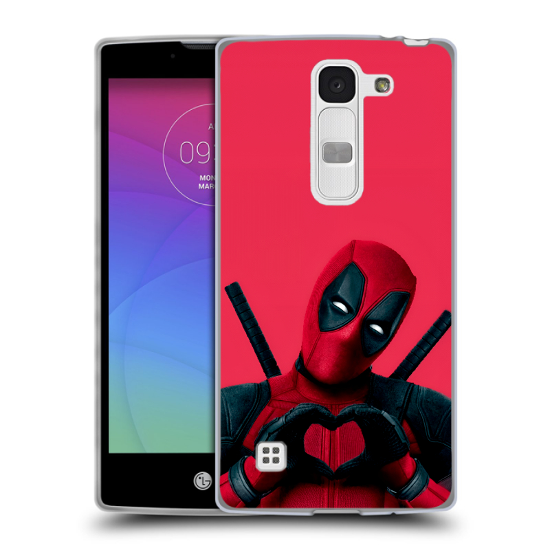 Силиконовый чехол на LG Spirit с принтом Дедпул Deadpool Силиконовый чехол на LG Spirit с принтом Дедпул Deadpool