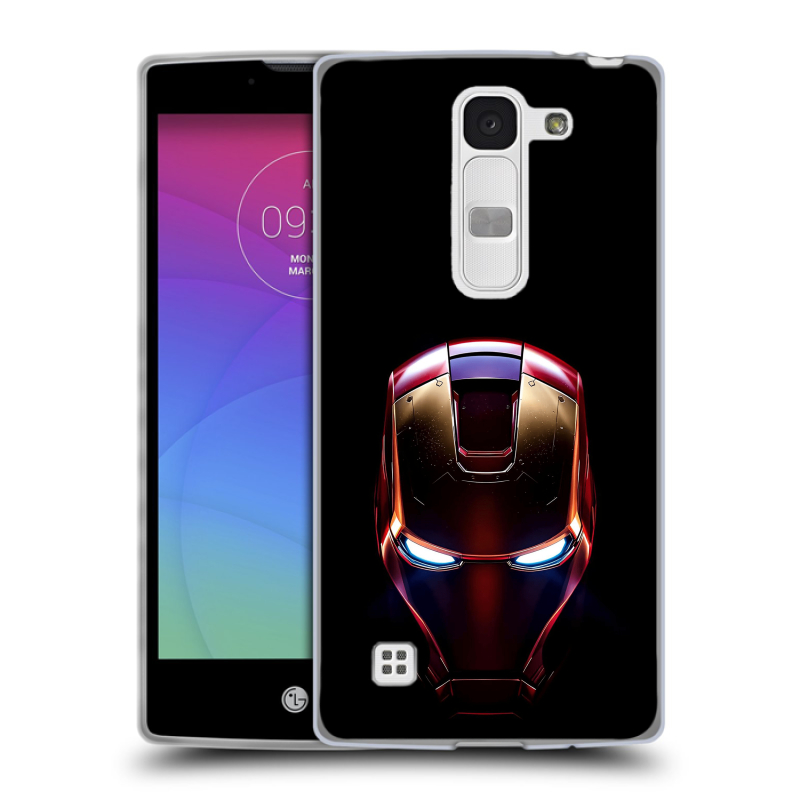 Силиконовый чехол на LG Spirit с принтом IronMan Железный человек Силиконовый чехол на LG Spirit с принтом IronMan Железный человек