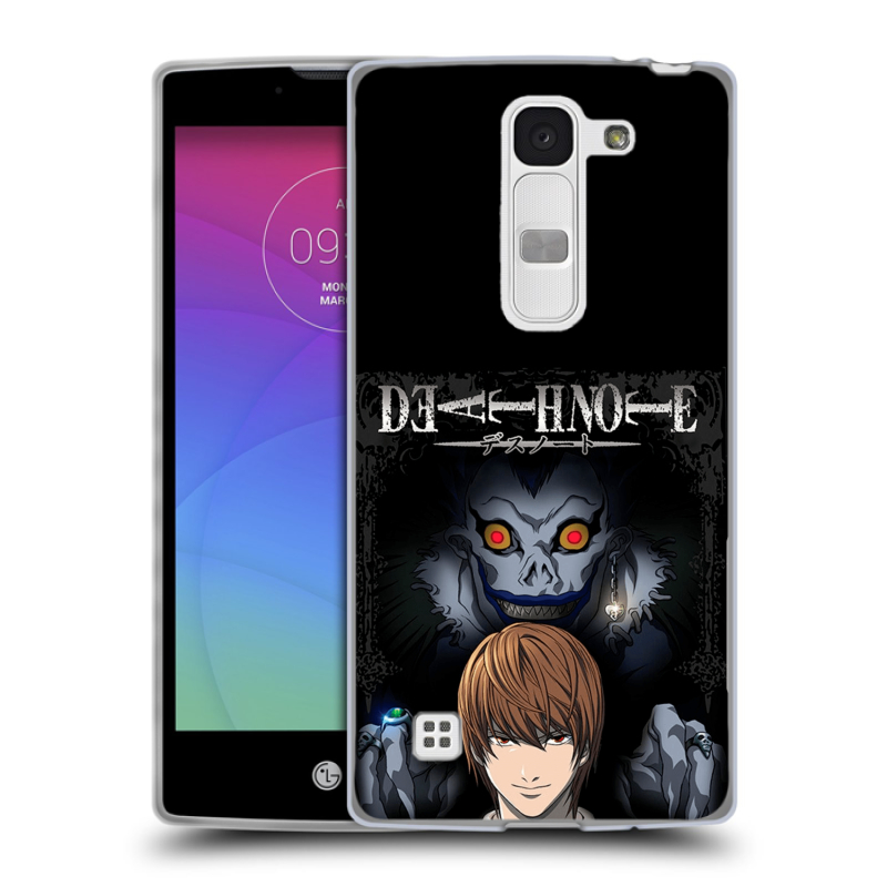 Силиконовый чехол на LG Spirit с принтом Death note Тетрадь смерти Силиконовый чехол на LG Spirit с принтом Death note Тетрадь смерти
