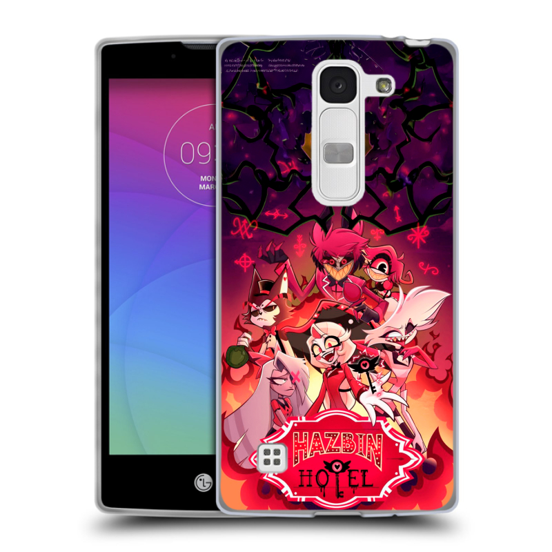 Силиконовый чехол на LG Spirit с принтом Hazbin Hotel Отель Хазбин Силиконовый чехол на LG Spirit с принтом Hazbin Hotel Отель Хазбин