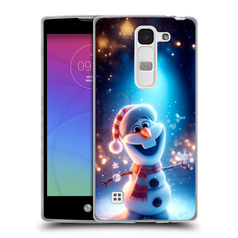 Силиконовый чехол на LG Spirit с принтом Новый год Силиконовый чехол на LG Spirit с принтом Новый год