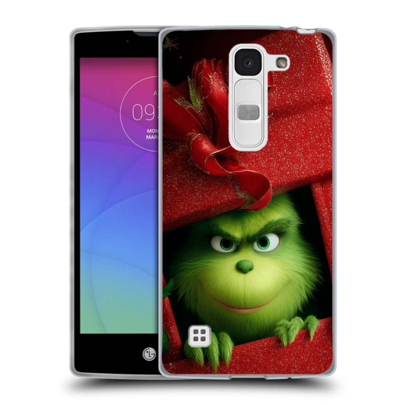 Силиконовый чехол на LG Spirit с принтом Новый год Силиконовый чехол на LG Spirit с принтом Новый год