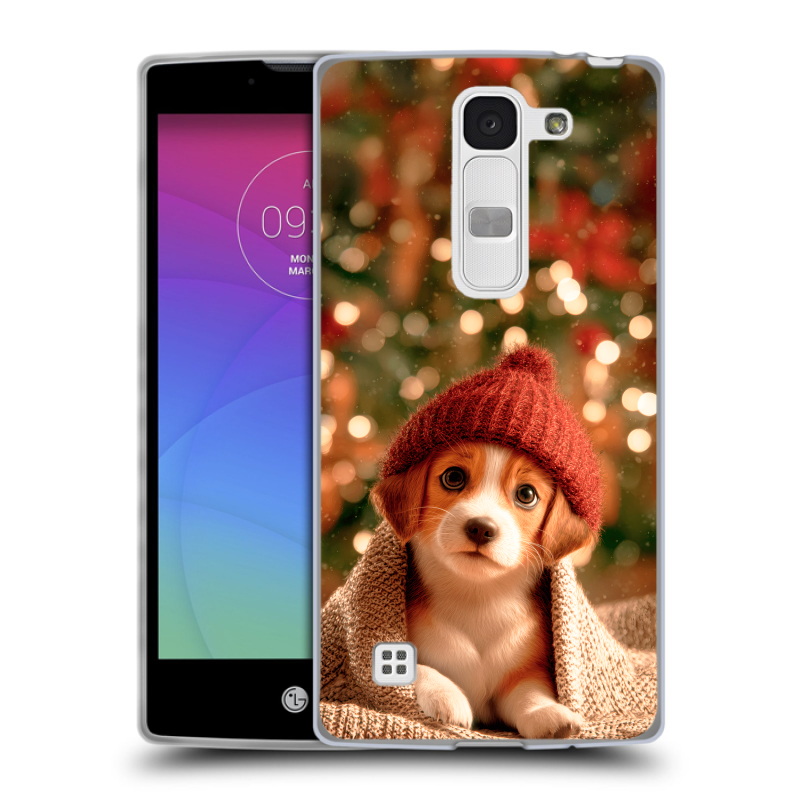 Силиконовый чехол на LG Spirit с принтом Новый год Силиконовый чехол на LG Spirit с принтом Новый год
