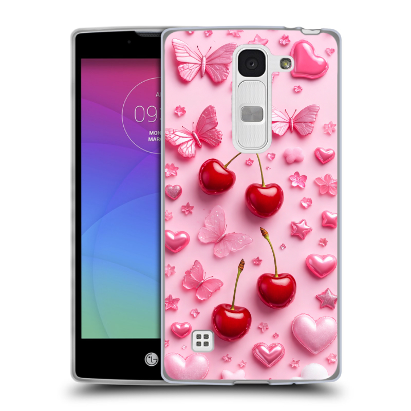 Силиконовый чехол на LG Spirit с принтом для девочек Силиконовый чехол на LG Spirit с принтом для девочек