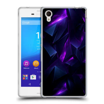 Пластиковый чехол на Sony Xperia M4 Aqua с принтом Абстракиция Пластиковый чехол на Sony Xperia M4 Aqua с принтом Абстракиция