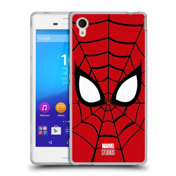Пластиковый чехол на Sony Xperia M4 Aqua с принтом человек паук spiderman Пластиковый чехол на Sony Xperia M4 Aqua с принтом человек паук spiderman