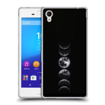 Пластиковый чехол на Sony Xperia M4 Aqua с принтом женский