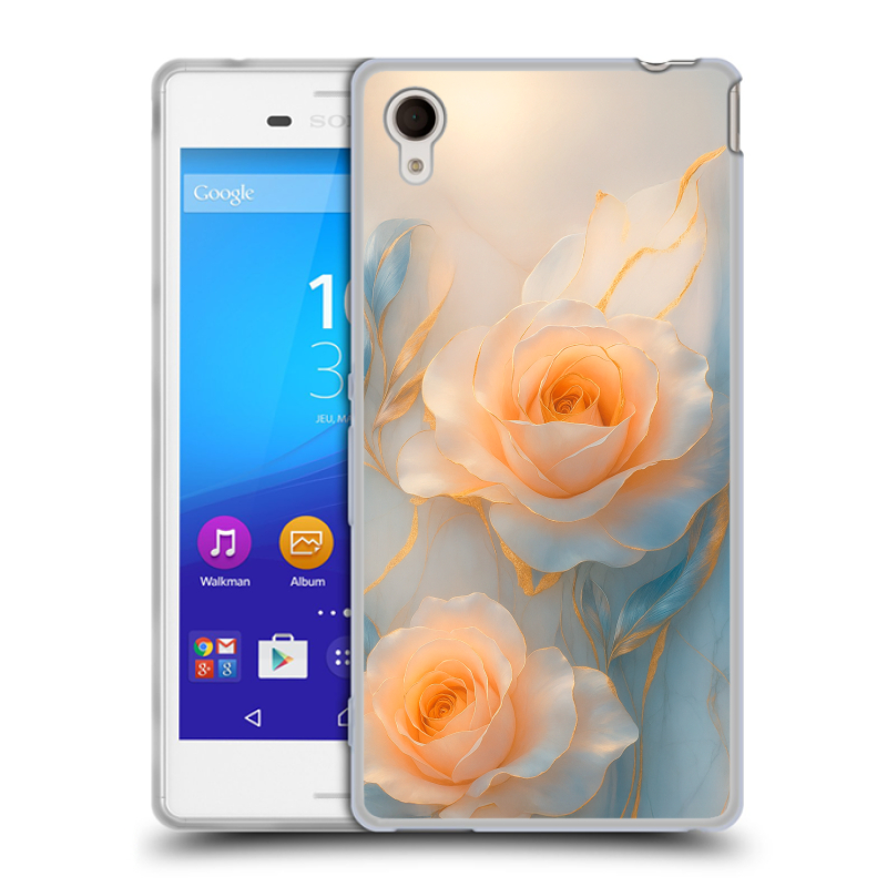 Пластиковый чехол на Sony Xperia M4 Aqua с принтом Женский Пластиковый чехол на Sony Xperia M4 Aqua с принтом Женский