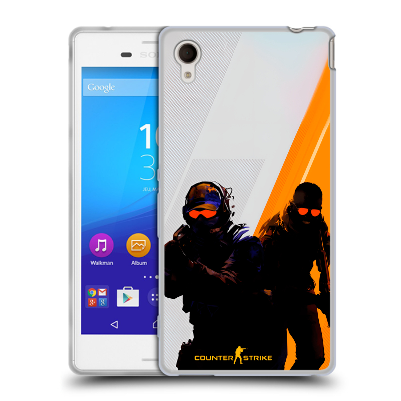 Пластиковый чехол на Sony Xperia M4 Aqua с принтом Контер страйк Counter strike Пластиковый чехол на Sony Xperia M4 Aqua с принтом Контер страйк Counter strike