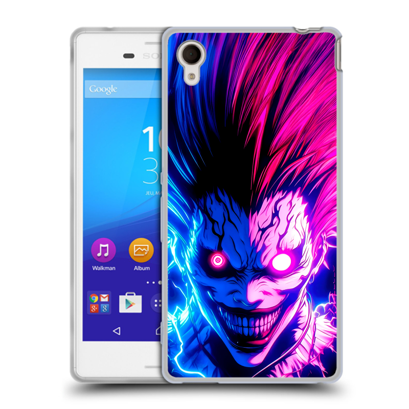 Пластиковый чехол на Sony Xperia M4 Aqua с принтом Death note Тетрадь смерти Пластиковый чехол на Sony Xperia M4 Aqua с принтом Death note Тетрадь смерти