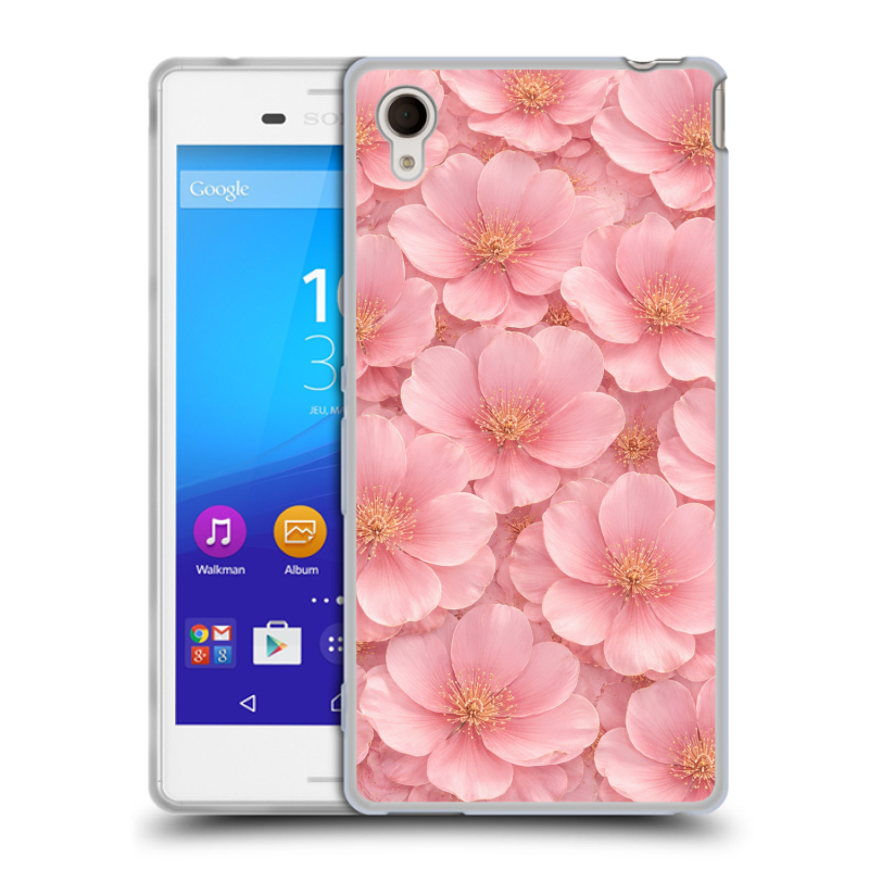 Пластиковый чехол на Sony Xperia M4 Aqua с принтом женский Пластиковый чехол на Sony Xperia M4 Aqua с принтом женский