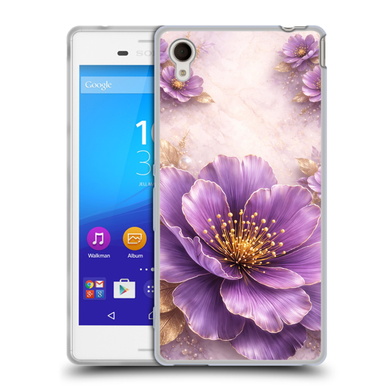 Пластиковый чехол на Sony Xperia M4 Aqua с принтом женский Пластиковый чехол на Sony Xperia M4 Aqua с принтом женский