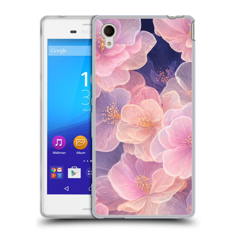 Пластиковый чехол на Sony Xperia M4 Aqua с принтом женский Пластиковый чехол на Sony Xperia M4 Aqua с принтом женский