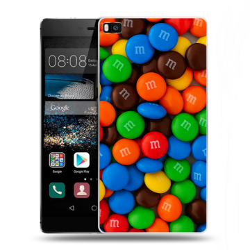 Пластиковый чехол на Huawei P8 с принтом Конфеты Пластиковый чехол на Huawei P8 с принтом Конфеты