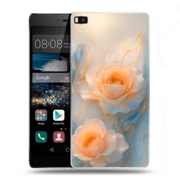 Пластиковый чехол на Huawei P8 с принтом Женский Пластиковый чехол на Huawei P8 с принтом Женский