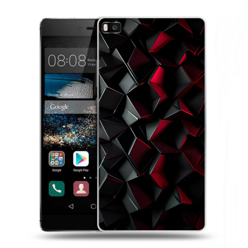 Пластиковый чехол на Huawei P8 с принтом Абстракция Пластиковый чехол на Huawei P8 с принтом Абстракция