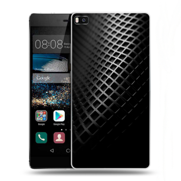 Пластиковый чехол на Huawei P8 с принтом Текстура металла Пластиковый чехол на Huawei P8 с принтом Текстура металла