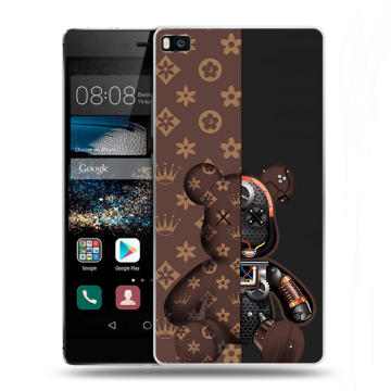 Пластиковый чехол на Huawei P8 с принтом Луи робот Пластиковый чехол на Huawei P8 с принтом Луи робот