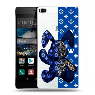 Пластиковый чехол на Huawei P8 с принтом Луи робот Пластиковый чехол на Huawei P8 с принтом Луи робот