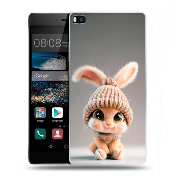 Пластиковый чехол на Huawei P8 с принтом Кролик