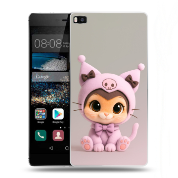 Пластиковый чехол на Huawei P8 с принтом Куроми Kuromi Пластиковый чехол на Huawei P8 с принтом Куроми Kuromi