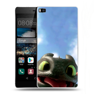 Пластиковый чехол на Huawei P8 с принтом Как приручить дракона Пластиковый чехол на Huawei P8 с принтом Как приручить дракона