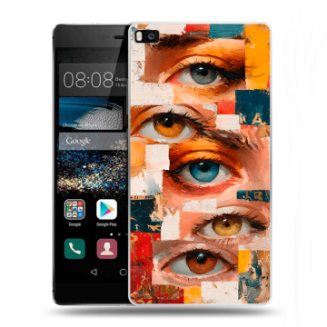 Пластиковый чехол на Huawei P8 с принтом Модный принт Пластиковый чехол на Huawei P8 с принтом Модный принт