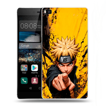 Пластиковый чехол на Huawei P8 с принтом Naruto Наруто Пластиковый чехол на Huawei P8 с принтом Naruto Наруто