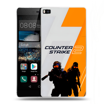 Пластиковый чехол на Huawei P8 с принтом Counter Strike Пластиковый чехол на Huawei P8 с принтом Counter Strike