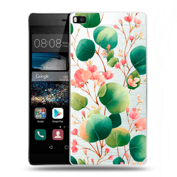 Пластиковый чехол на Huawei P8 с принтом женский Пластиковый чехол на Huawei P8 с принтом женский