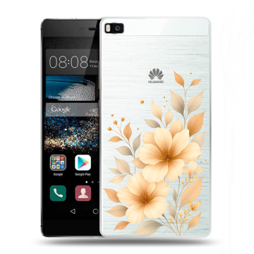 Пластиковый чехол на Huawei P8 с принтом для девушки Пластиковый чехол на Huawei P8 с принтом для девушки