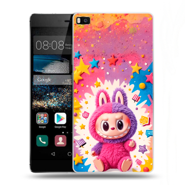 Пластиковый чехол на Huawei P8 с принтом Labubu Лабубу Пластиковый чехол на Huawei P8 с принтом Labubu Лабубу