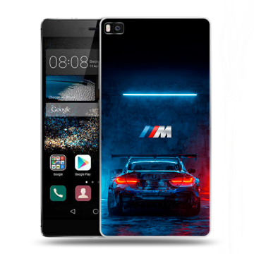Пластиковый чехол на Huawei P8 с принтом BMW БМВ Пластиковый чехол на Huawei P8 с принтом BMW БМВ