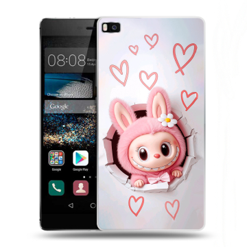 Пластиковый чехол на Huawei P8 с принтом Labubu Лабубу Пластиковый чехол на Huawei P8 с принтом Labubu Лабубу