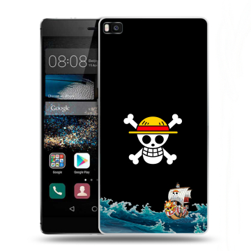 Пластиковый чехол на Huawei P8 с принтом One Piece Ван Пис Пластиковый чехол на Huawei P8 с принтом One Piece Ван Пис