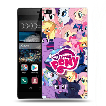 Пластиковый чехол на Huawei P8 с принтом My little pony Дружба чудо Пластиковый чехол на Huawei P8 с принтом My little pony Дружба чудо