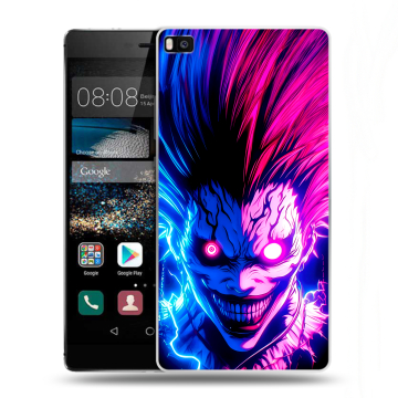 Пластиковый чехол на Huawei P8 с принтом Death note Тетрадь смерти Пластиковый чехол на Huawei P8 с принтом Death note Тетрадь смерти