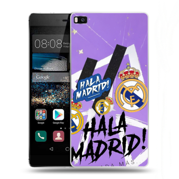 Пластиковый чехол на Huawei P8 с принтом Real Madrid Реал Мадрид Пластиковый чехол на Huawei P8 с принтом Real Madrid Реал Мадрид
