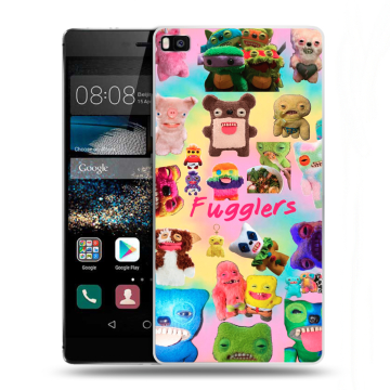 Пластиковый чехол на Huawei P8 с принтом Флагер Fuggler Пластиковый чехол на Huawei P8 с принтом Флагер Fuggler