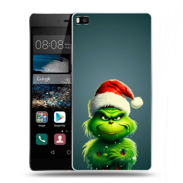 Пластиковый чехол на Huawei P8 с принтом Новый год Пластиковый чехол на Huawei P8 с принтом Новый год